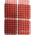 Polar Fleece Print Plaid Fabric